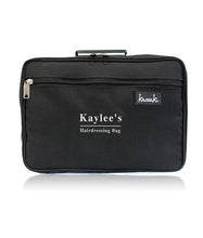 Load image into Gallery viewer, Personalised Hairdressing Bag Custom Barber Bag Equipment Tool Carry in Black