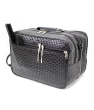 Load image into Gallery viewer, Hairdressing Bag Barber Session Kit Bag in Black Gloss Pattern