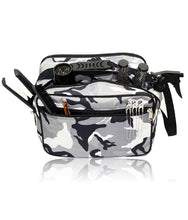 Load image into Gallery viewer, Hairdressing Barber Session Kit Bag in Grey Camo