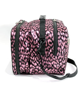 Hairdressing Bag Barber Session Kit Bag in Pink Leopard