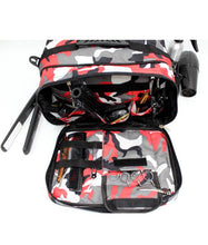 Load image into Gallery viewer, Hairdressing Barber Session Kit Bag in Red Camo
