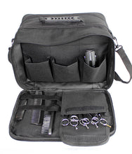 Load image into Gallery viewer, Large Hairdressing Barber Kit Bag for Equipment in Black