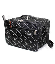 Load image into Gallery viewer, Hairdressing Bag Barber Session Kit Bag in Black with White Pattern